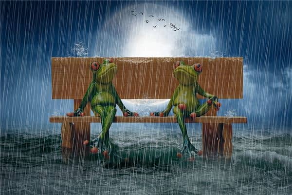 梦见怀孕下大雨生男孩是什么意思